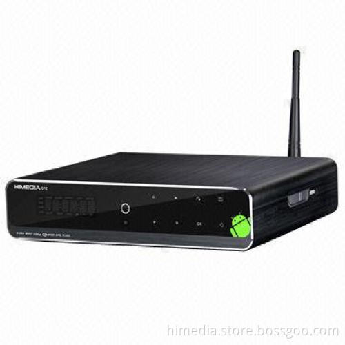 Set-top Box with 3D BD ISO, XBMC, Google's Android 4.2/AirPlay, DLNA, Miracast and Full 7.1 HD Audio